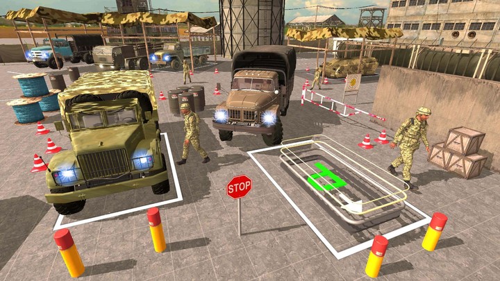 USA Army Truck Drive Simulator Ảnh chụp màn hình trò chơi