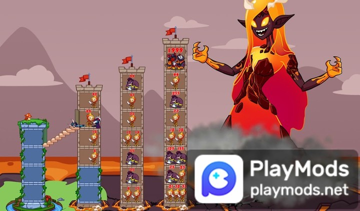 Stick Hero: Mighty Tower Wars(Unlimited Money) screenshot image 2_playmod.games