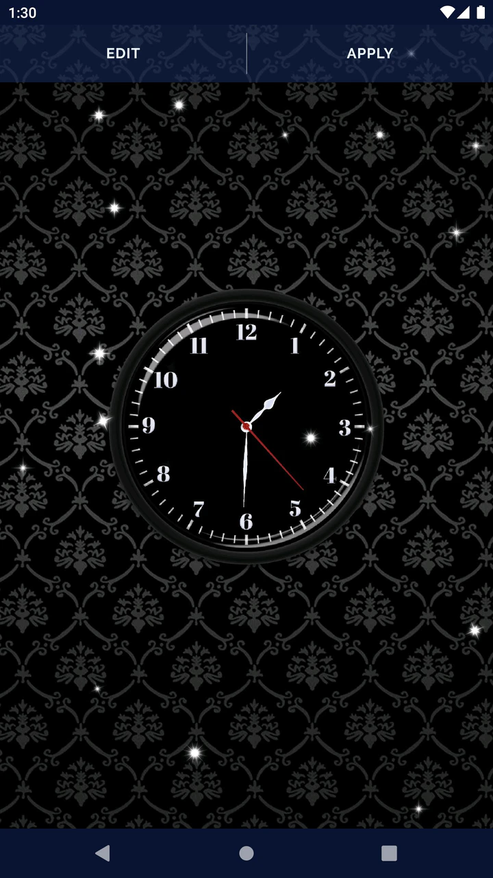 Download Black HD Clocks Live Wallpaper MOD APK  for Android