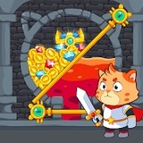 Free download Cat Game – How to Loot(Large gold coins) v1.0 for Android