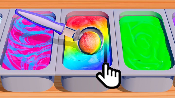 Ice Cream Games: Rainbow Maker‏