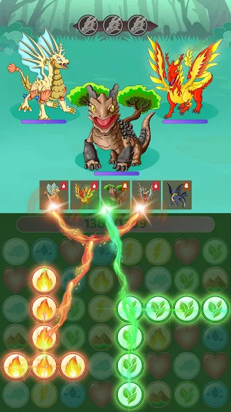 Monster Battle(tiền không giới hạn) screenshot image 3 Ảnh chụp màn hình trò chơi