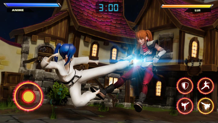 Download Anime Fighting Girl Games APK  For Android