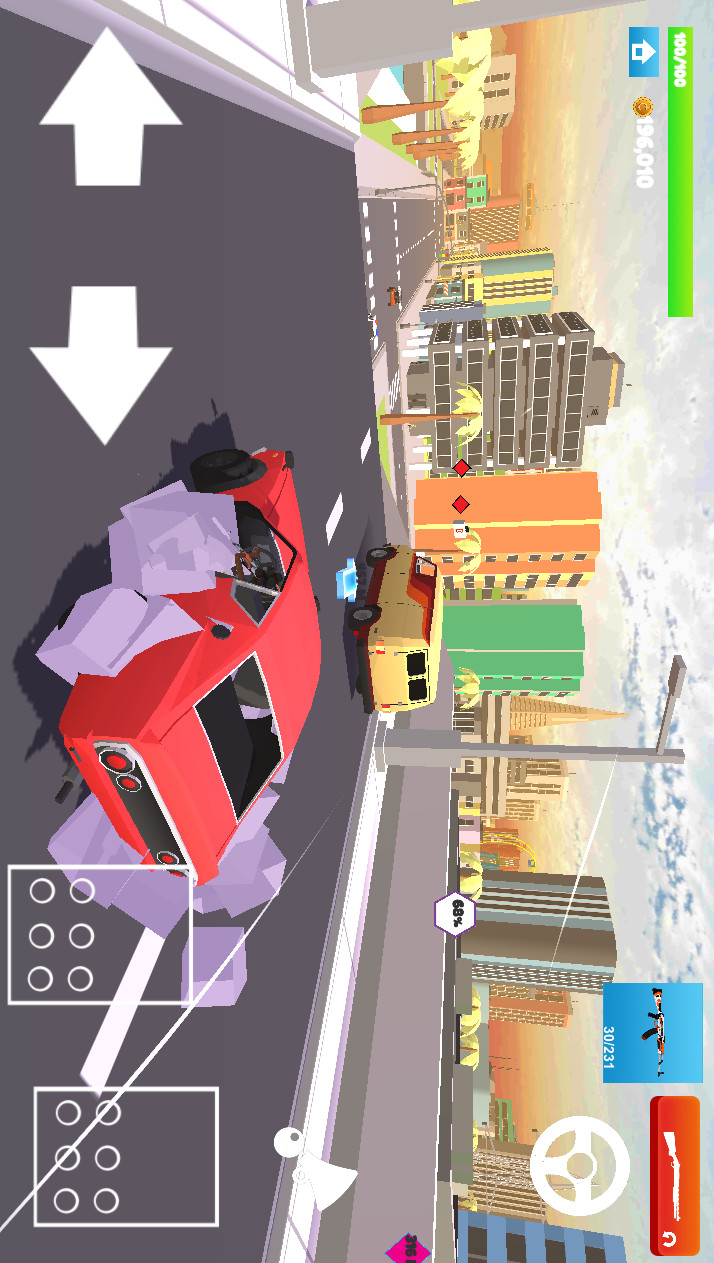 Rage City - Open World Driving And Shooting Game(Large currency) screenshot