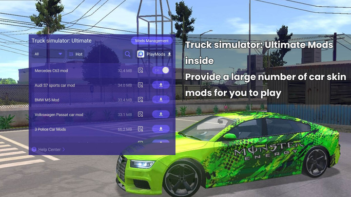 Truck simulator: Ultimate(Mods Inside) screenshot image 1_playmods.net