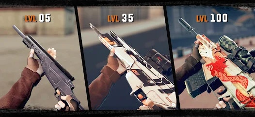 Sniper 3D：Juegos de disparos(قائمة وزارة الدفاع) screenshot image 5