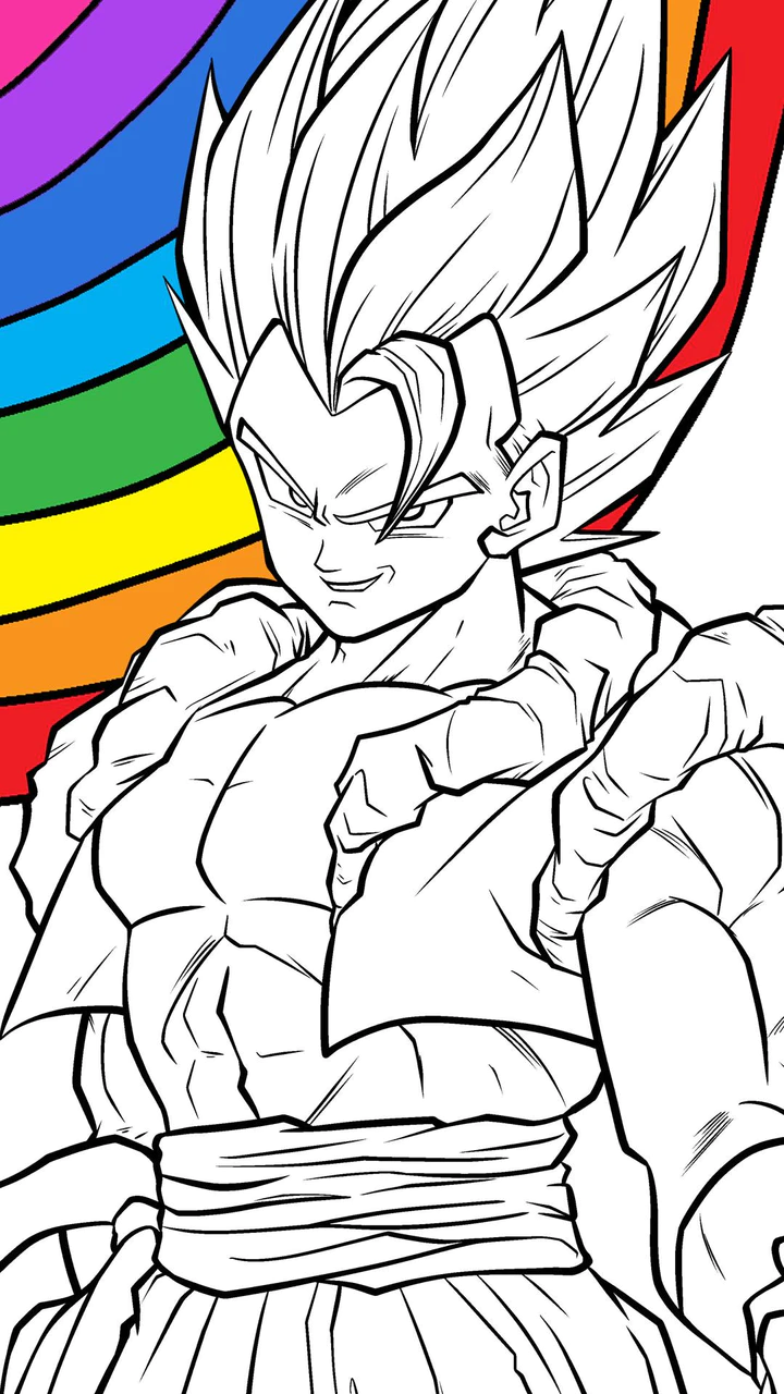 Descargar Libro para colorear Goku APK para Android Descargar Libro para colorear Goku APK para Android