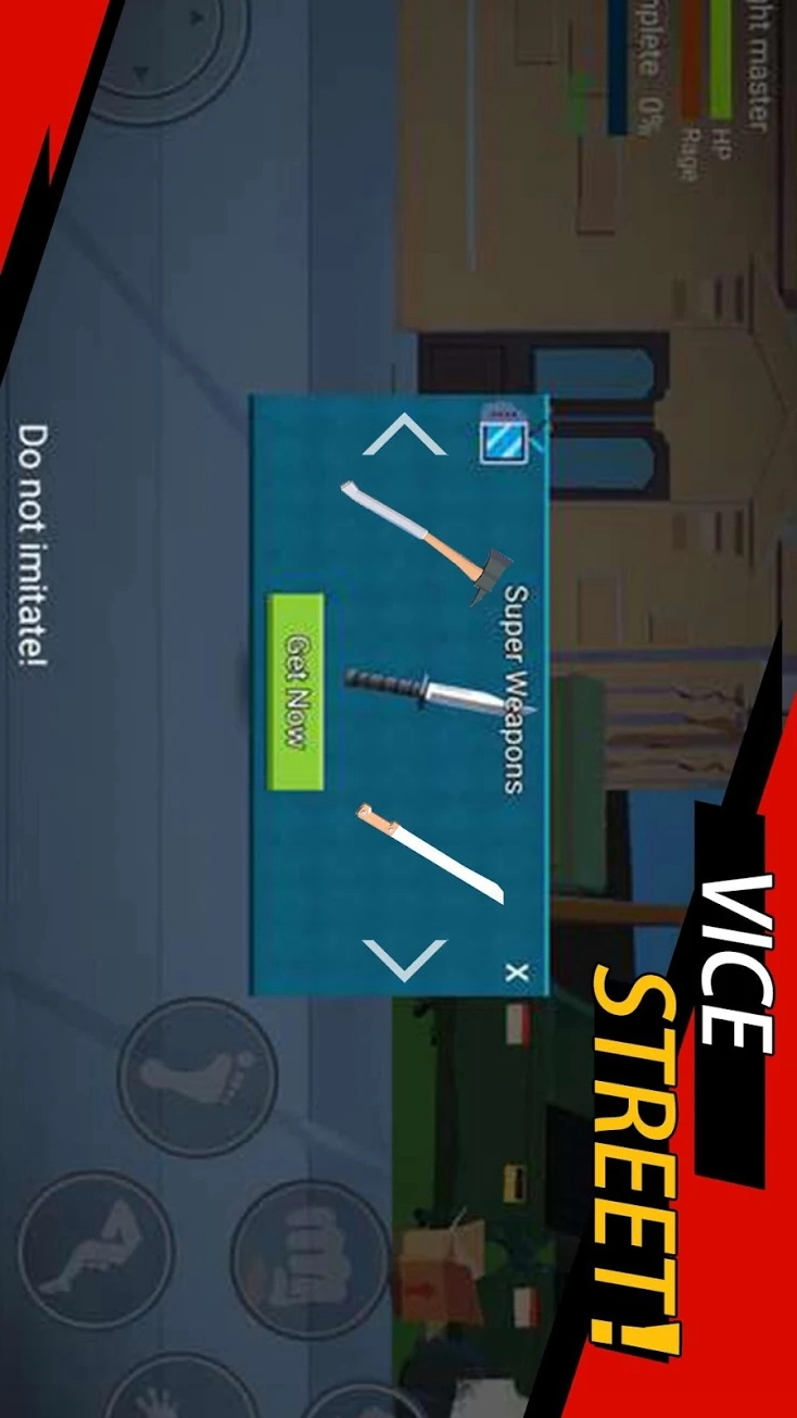 Vice Street: fighting master(no watching ads to get Rewards)