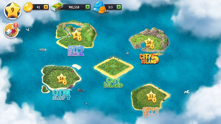 City Island: Collections game(menu cài sẵn) screenshot image 4 Ảnh chụp màn hình trò chơi
