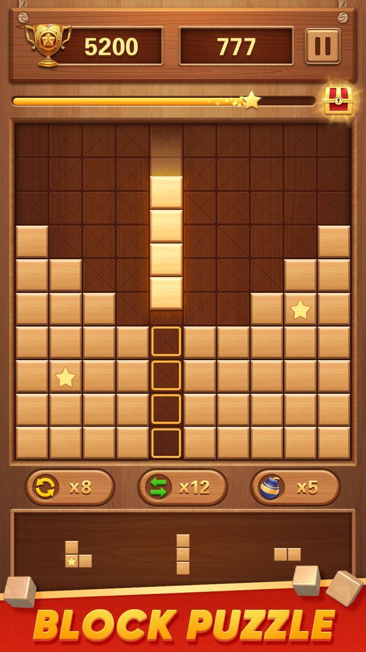 Block Puzzle Wood Blast_modkill.com