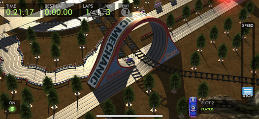 Slot Car HTR+ : 3D Simulation(Unlimited Money) screenshot image 1