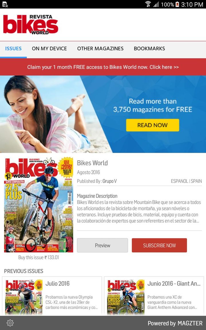 Bikes World Revista