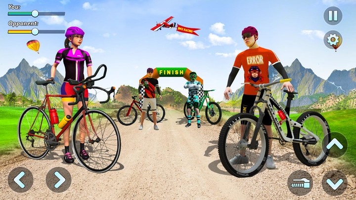 BMX Cycle Race - Bicycle Stunt Ảnh chụp màn hình trò chơi