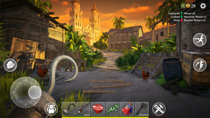 Last Pirate Survival Island Adventure(Unlimited Money) screenshot image 4_playmod.games