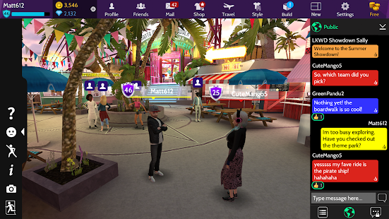 Avakin Life  3D Virtual World(Mod Menu) Game screenshot  21