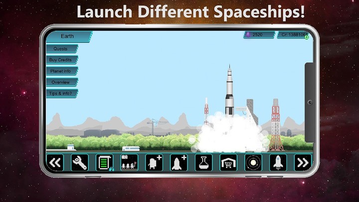 Tiny Space Program(chống lại) screenshot image 3