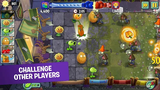 Plants vs. Zombies 2 Free(Unlimited Money) screenshot image 16_playmod.games