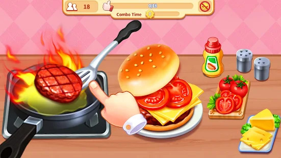 My Restaurant Cooking Home(mod) screenshot