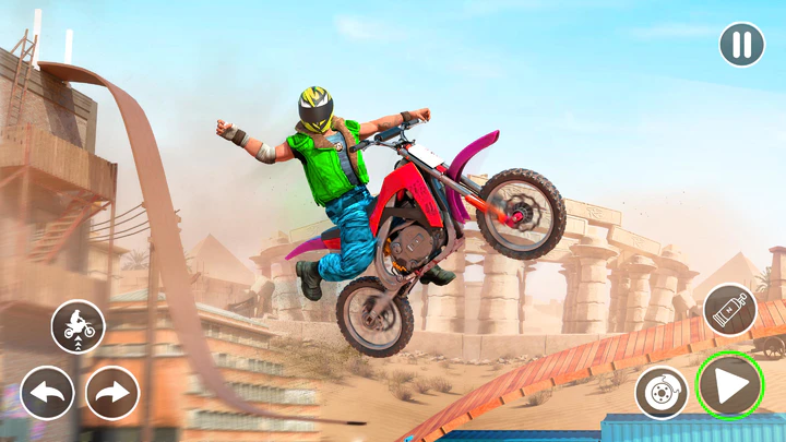 5500 Bike Stunt Game Download Mod Apk  HD