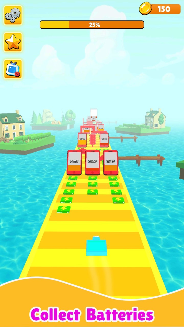 Battery Run: Collect Batteries‏