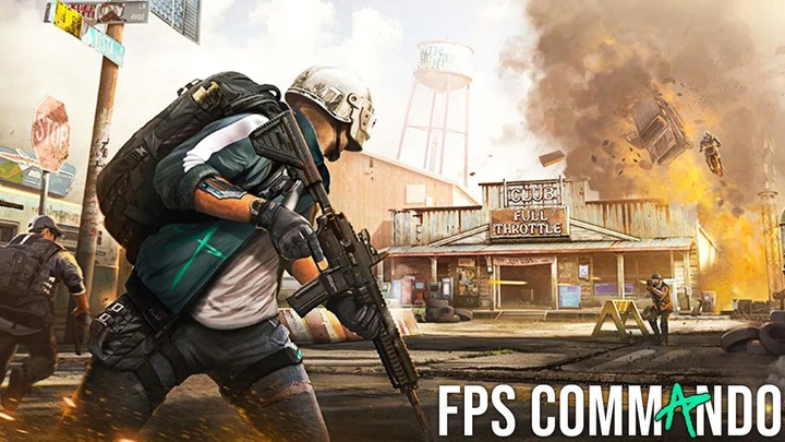 FPS Commando Shooter Games_modkill.com