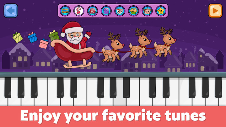 Baby piano for kids & toddlers(Unlocked) screenshot image 1_playmods.games