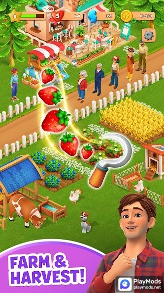 Fiona\'s Farm‏(وزارة الدفاع APK) screenshot image 3