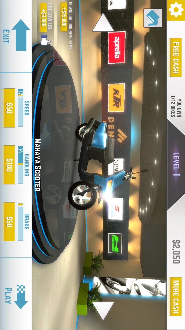 Traffic Rider(lots of money) screenshot image 3