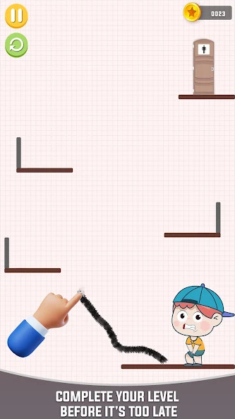Toilet Rush Race: Puzzle Game(Tiền không giới hạn) screenshot image 2 Ảnh chụp màn hình trò chơi