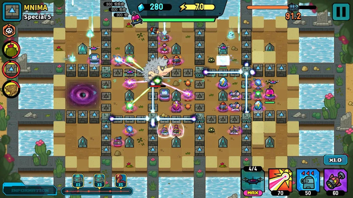 Broken Universe Tower Defense(Unlimited Gold) screenshot image 2_playmod.games