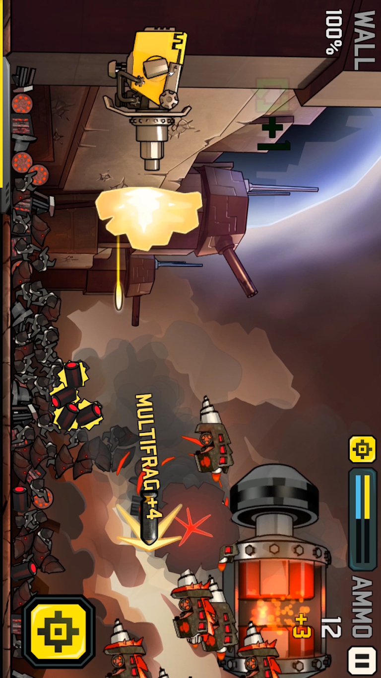 Mechanical turret