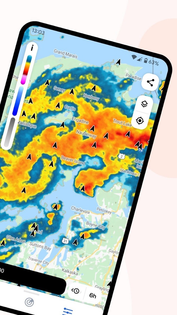 RainViewer: Doppler Radar & Weather Forecast(Mod)_playmod.games