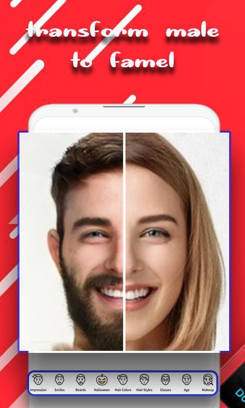 Face Changer Gender app swap