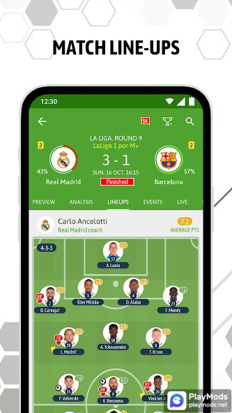 BeSoccer - Soccer Live Score(Subscribed) screenshot image 3_playmod.games