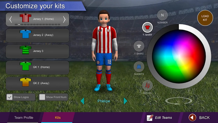 Pro League Soccer(No Ads) screenshot image 3_playmod.games