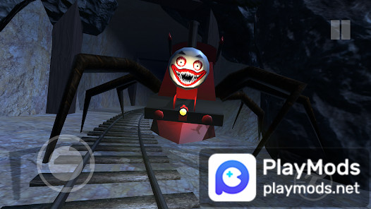 Horror Charlie Spider-Train‏(لا اعلانات) screenshot image 1