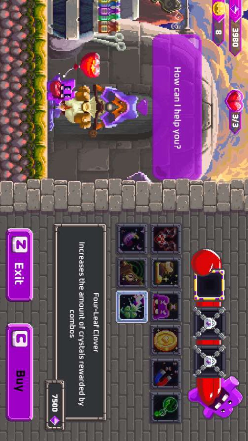 Super Mombo Quest(endless crystal)