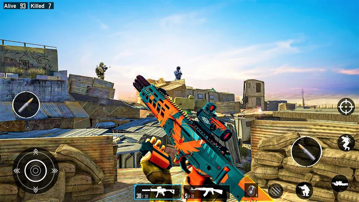 Commando Gun Shooting Games(Weak enemy) screenshot image 4_modkill.com