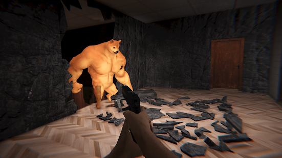 Backrooms Buff Doge Horror_playmods.net