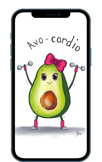 Startio  Insights and stats on Cute Avocado Wallpapers
