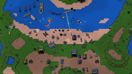 Rusted Warfare - RTS Strategy(Mod mới) screenshot image 2