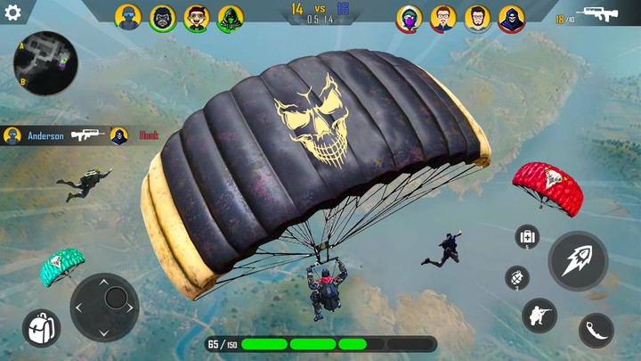 Fps Commando Súng Trò chơi 3D Ảnh chụp màn hình trò chơi