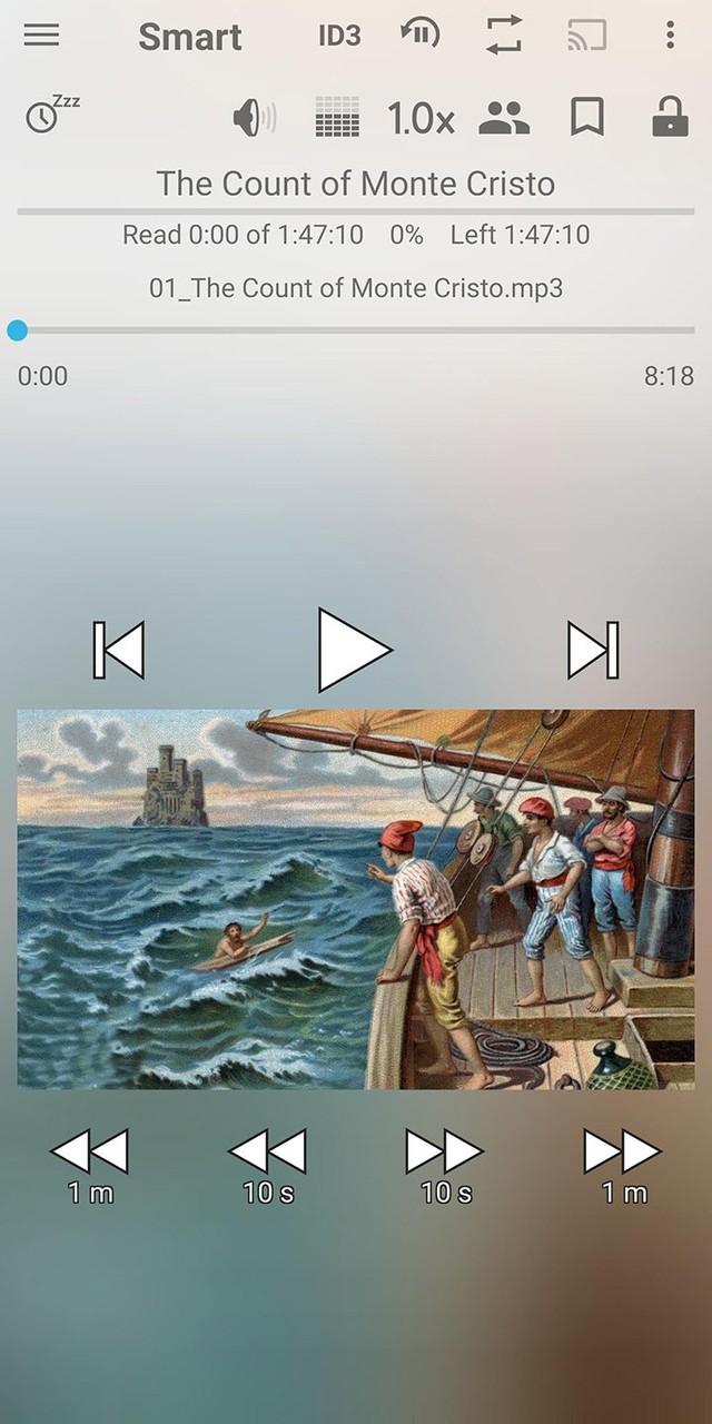 Smart AudioBook Player(Paid features unlocked) screenshot image 1_playmod.games