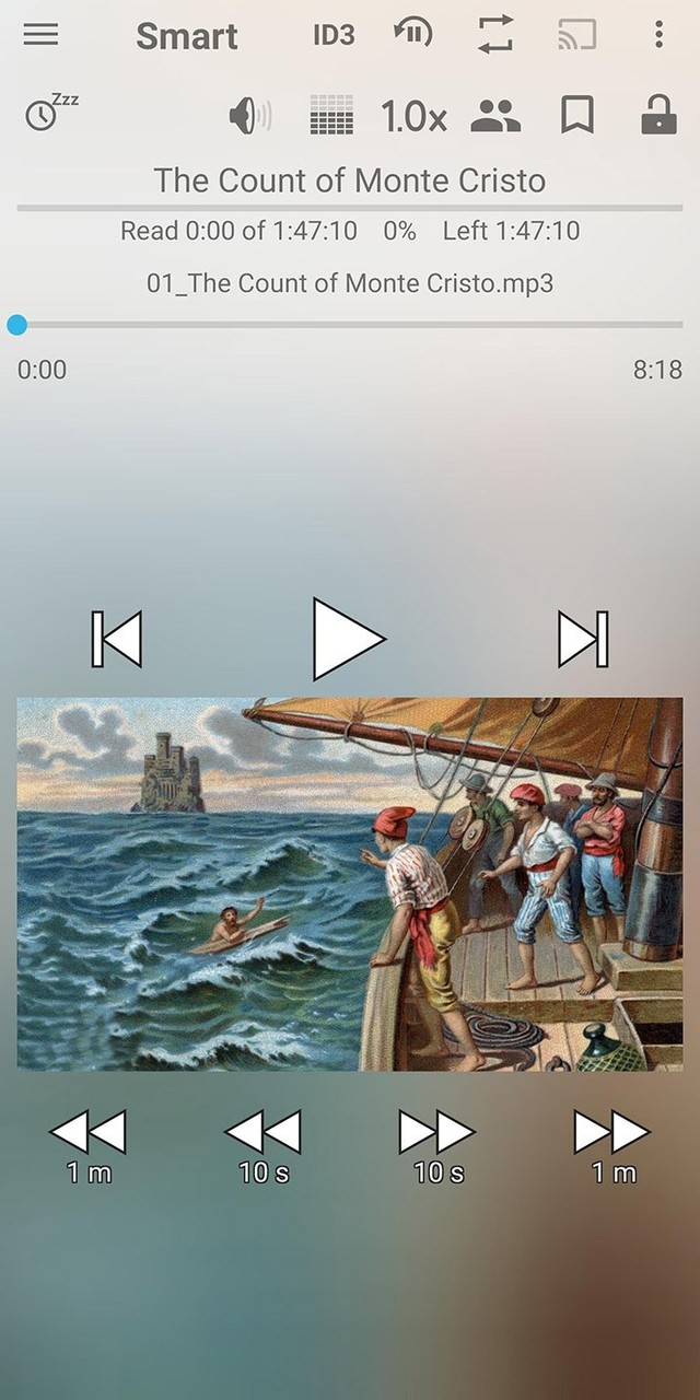 Smart AudioBook Player(Paid features unlocked) screenshot image 1_playmods.games