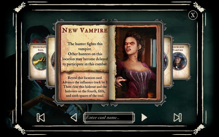 Fury of Dracula Ảnh chụp màn hình trò chơi