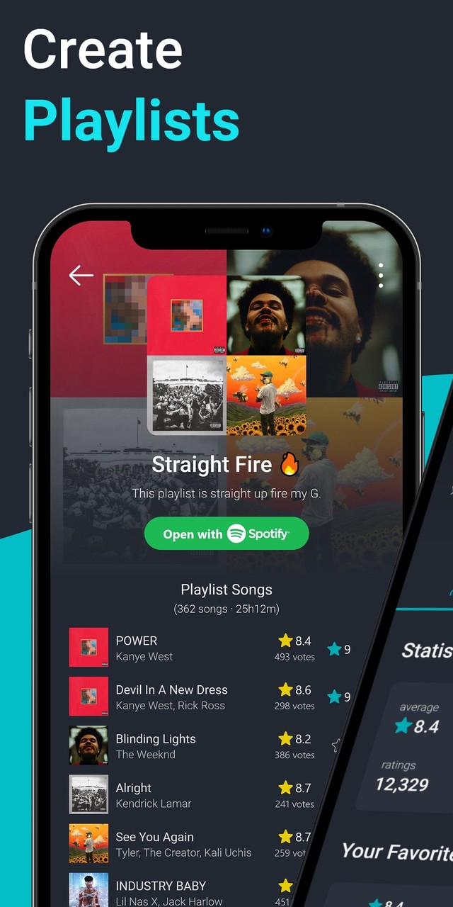 Musis - Rate Music for Spotify