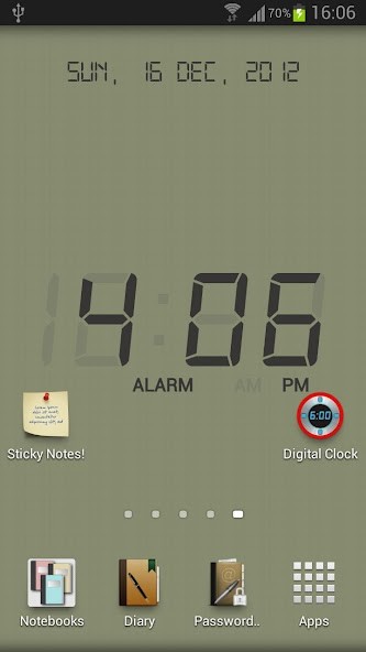 Digital Alarm Clock(Được trả tiền miễn phí) screenshot image 3 Ảnh chụp màn hình trò chơi