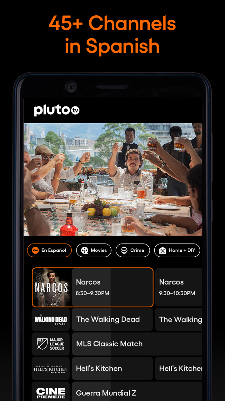 Pluto TV: TV for the Internet(โฆษณาฟรี)