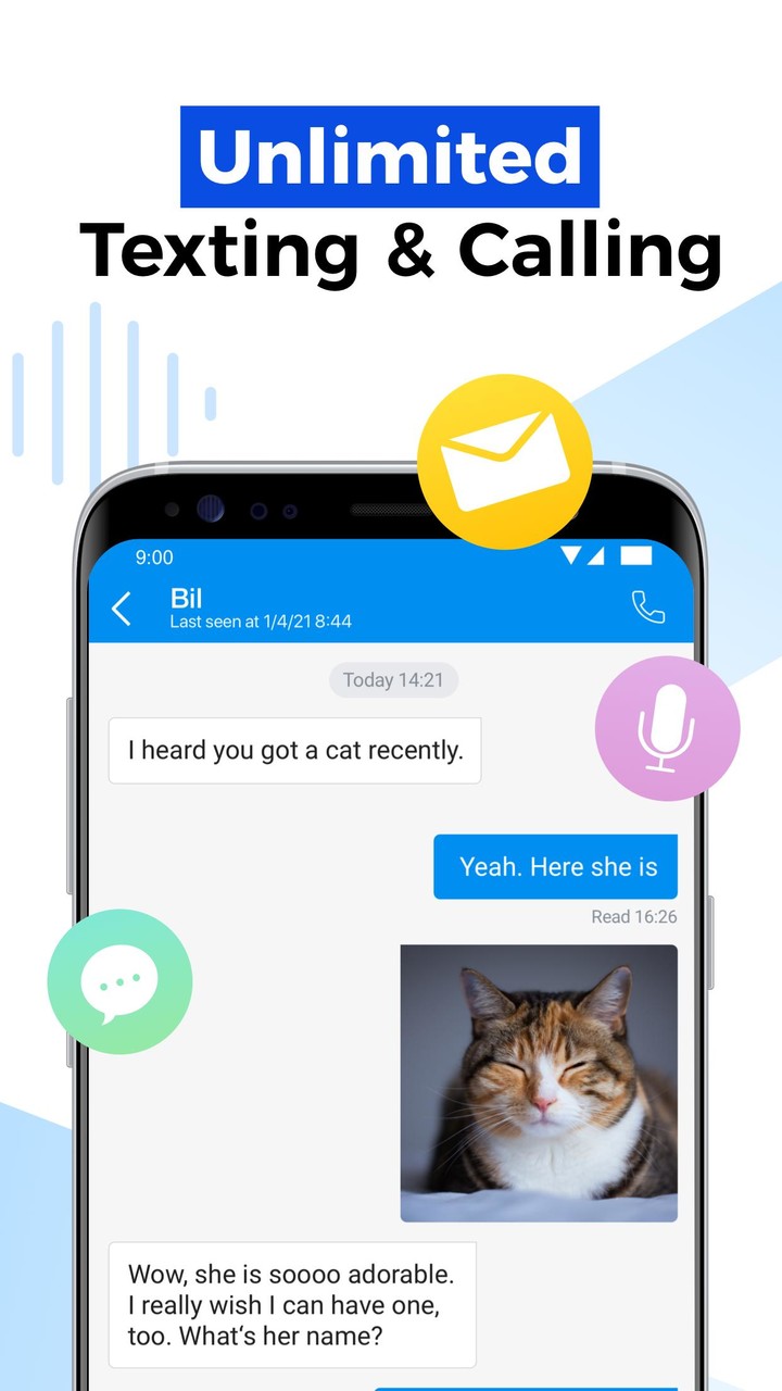 Unlimited Texting, Calling App_modkill.com