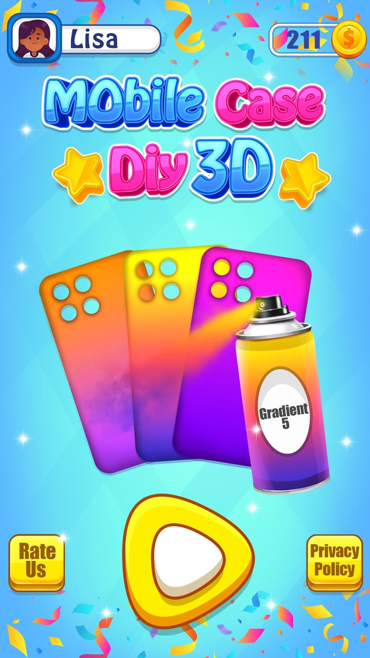 لعبة الهاتف المحمول DIY القضية